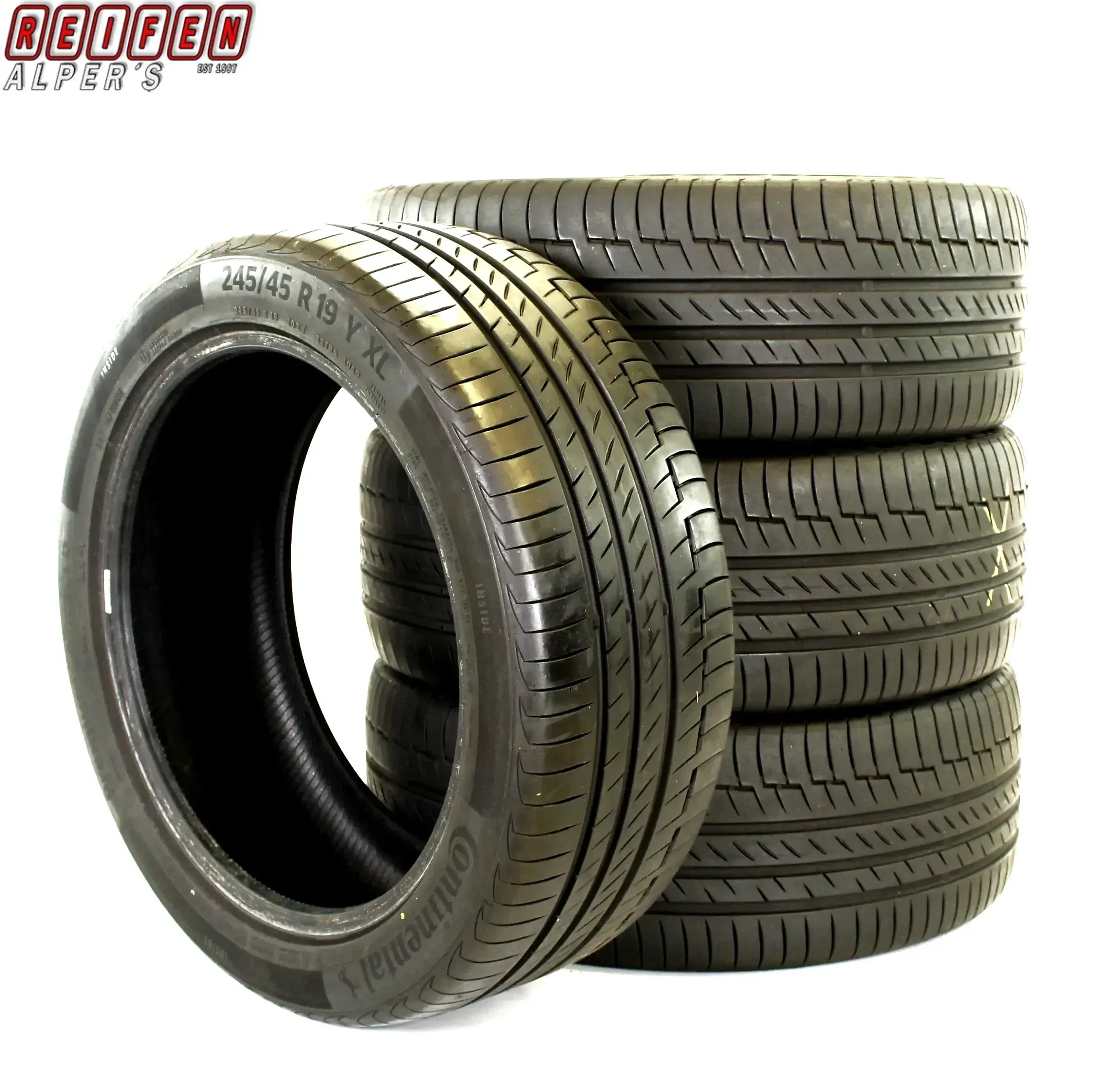 4x Sommerreifen 245/45 R19 102Y  Conti Premium Contact 6 aus2024 - Bild 1