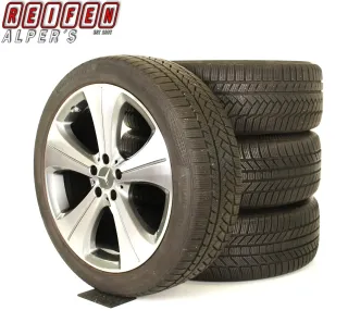 Original Mercedes GLA H247 GLB X247 20zoll WINTERRÄDER A2474013700 + RDKS A2474013700 grau//Hochglanzpoliert TOP - Bild 1