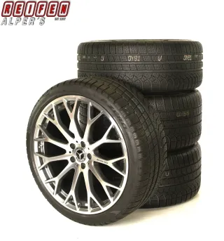 Mercedes SL AMG Felgen 21 Zoll R232 SOMMERRÄDER A2324012700 A2324012800 TOP - Bild 1