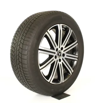 Original Mercedes GLE V167 C167 20zoll WINTERRÄDER A1674016600/6700  "Vielspeichen" + RDKS  7X36 schwarz matt glanzgedreht 6,5 // 7 mm - Bild 4