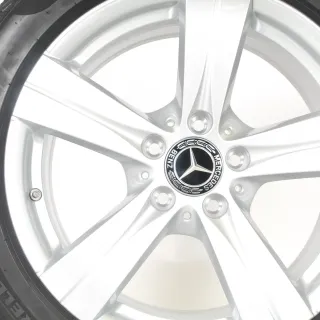 Mercedes C Klasse W206 S206 17zoll Winterräder A2064017200 + RDKS Silber TOP Original - Bild 5
