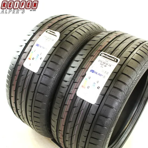 Background image for 2x  275/40 R19 101W CONTI SPORTCONTACT 3 SSR FR * SOMMERREIFEN NEU RUN FLAT
