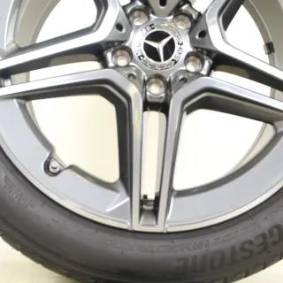 Original Mercedes S Klasse W223 19zoll AMG SOMMERRÄDER A2234011300  RDKS Grau//Glanzgedreht NEU - Bild 6