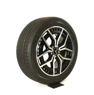Mercedes EQA H243 EQB X243 AMG 19zoll SOMMERRÄDER + RDKS A2434010500 Schwarz/Silber Original - Bild 6