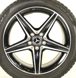 Original Mercedes E Klasse W213 S213 C238 A238 18zoll AMG A2134011800-1900 Winterräder + RDKS  Schwarz E300de - Bild 5