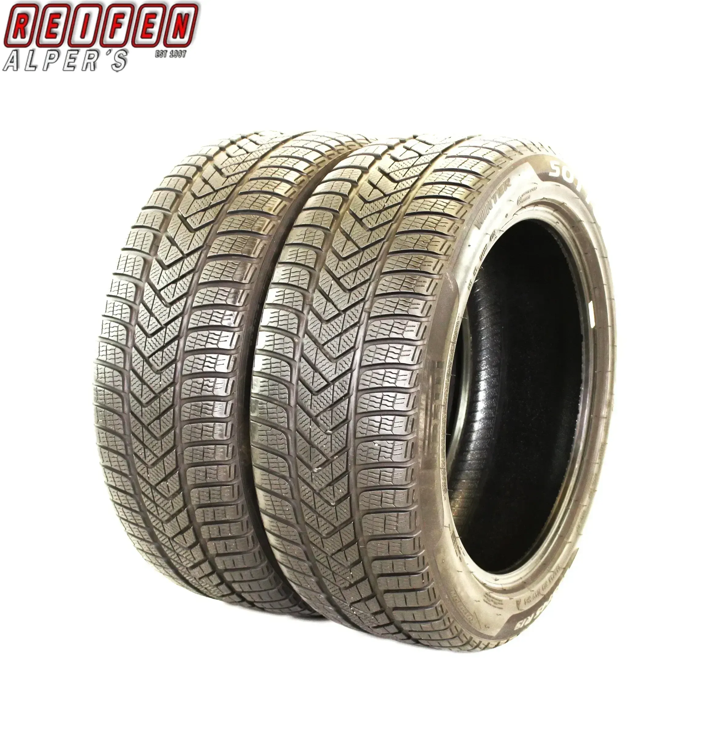 2x  255/45 R19 104V  PIRELLI SOTTOZERO 3 WINTERREIFEN - Bild 1