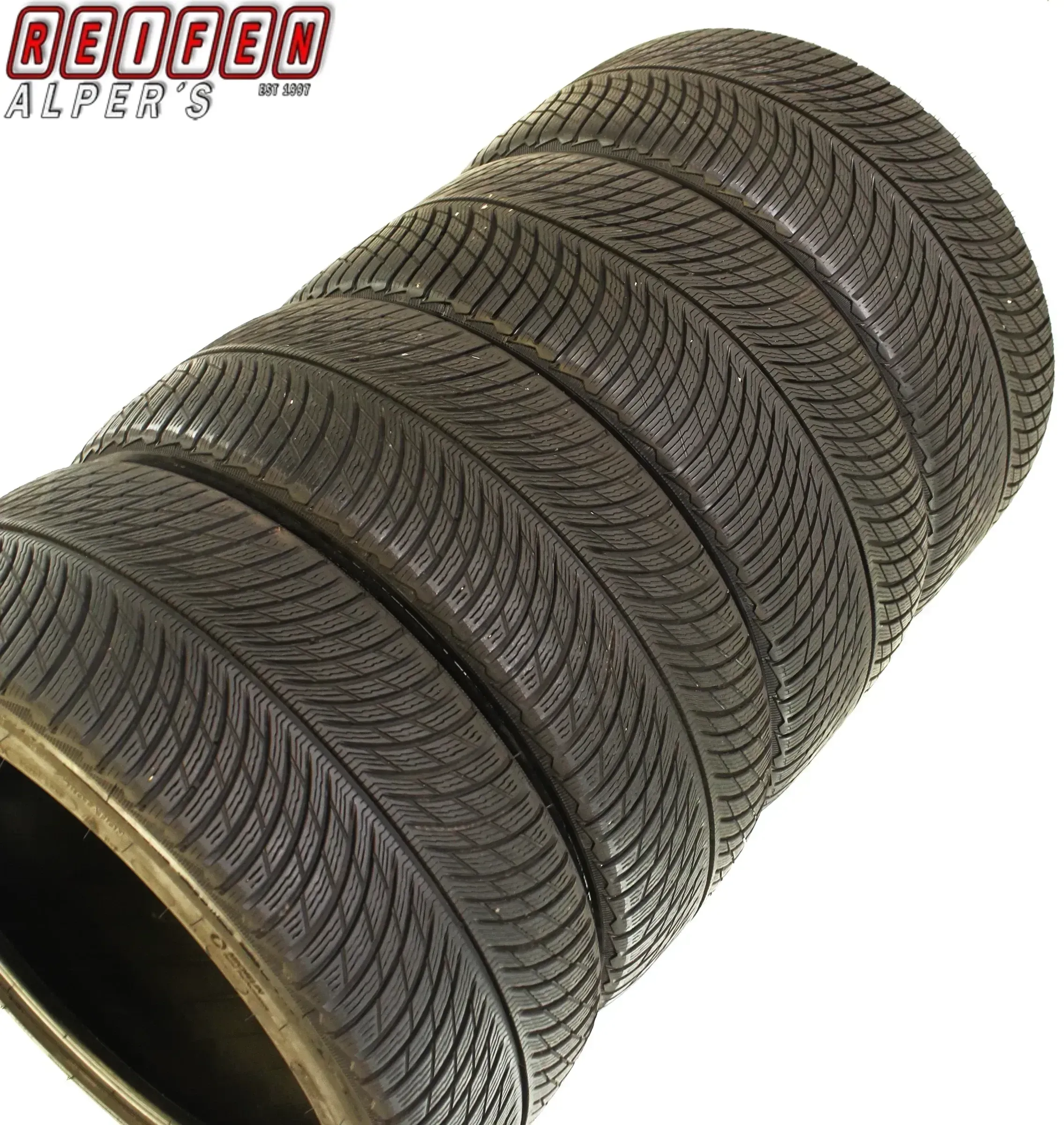 4x 265/40 R20 104V-295/35 R20 105V MICHELIN PILOTALPIN WINTERREIFEN - Bild 1
