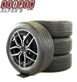 Original Mercedes EQA H243 EQB X243 AMG 19zoll WINTERRÄDER + RDKS A2434010500 Schwarz/Silber 7,7mm - Bild 4