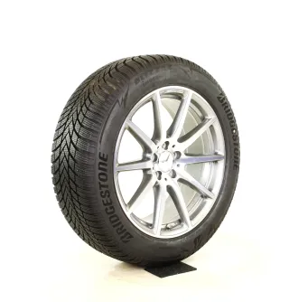 Original Mercedes GLC 63 AMG Winterräder 19zoll C253 X253 A2534013400 TOP 10-Speichen-Design  + RDKS  Himalayagrey//Hochglanzpoliert 7,3mm - Bild 6
