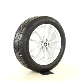 Original BMW X3 G01 X4 G02 691 6877325 19 Zoll V Speiche Winterräder + RDKS 6877325 Silber 6//6,5mm - Bild 7