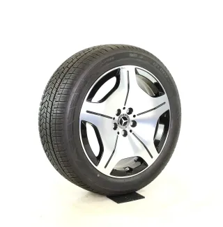 Original Mercedes S Klasse W223 V223 Maybach 19zoll Winterräder + RDKS A2234016900 Schwarz, Hochglanzpoliert - Bild 4