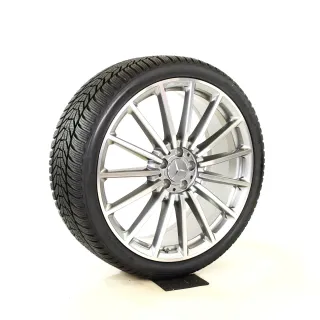 Original Mercedes GLA 35 45 H247 GLB 35 X247 AMG WINTERRÄDER A2474012200 NEU 21 Zoll Vielspeiche AMG  RDKS Titangrau - Bild 6