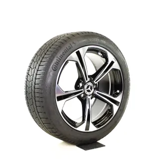 Original Mercedes E Klasse W214 S214 19 Zoll Winterräder + RDKS A2144013600/3700 7X23  Schwarz//Hochglanzpoliert  (neuwertig) - Bild 7