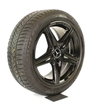 Original Mercedes E Klasse W213 S213 C238 A238 18zoll AMG A2134011800-1900 Winterräder + RDKS  Schwarz E300de 300e - Bild 2