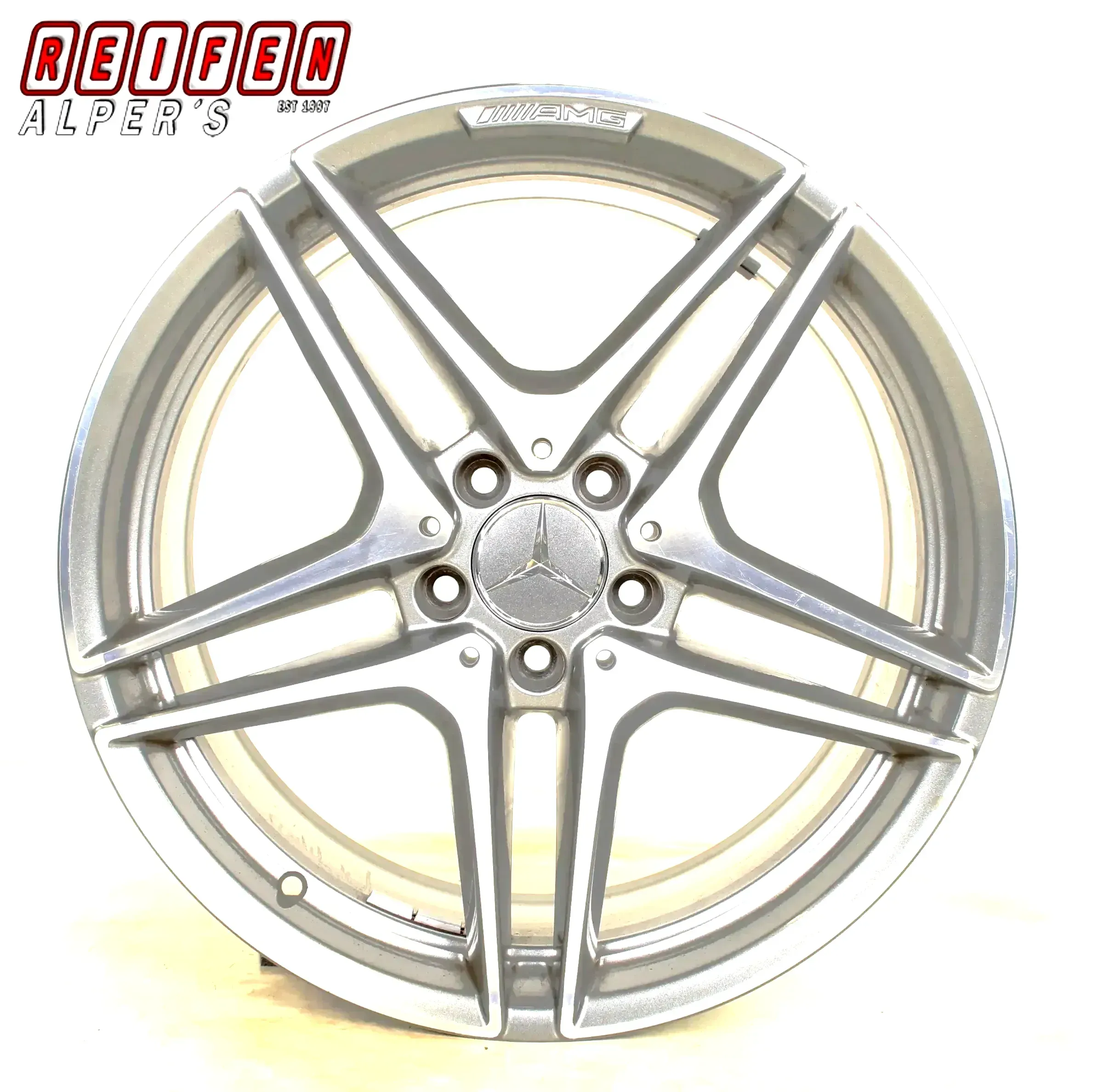 1x Mercedes W205 S205 C63 S AMG 19zoll ALUFELGE A2054013600 8,5jx19 - Bild 1