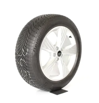 Original AUDI Q4 E-Tron F4 19zoll WINTERRÄDER 89A601025B 19 Zoll Winter 89A.601.025.B Silber 8mm 235/55 & 255/50 R19 - Bild 4