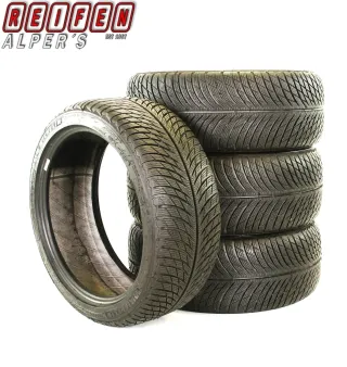 4X 235/40 R18 95V XL MICHELIN ALPIN 5  WINTERREIFEN wie.NEU - Bild 1