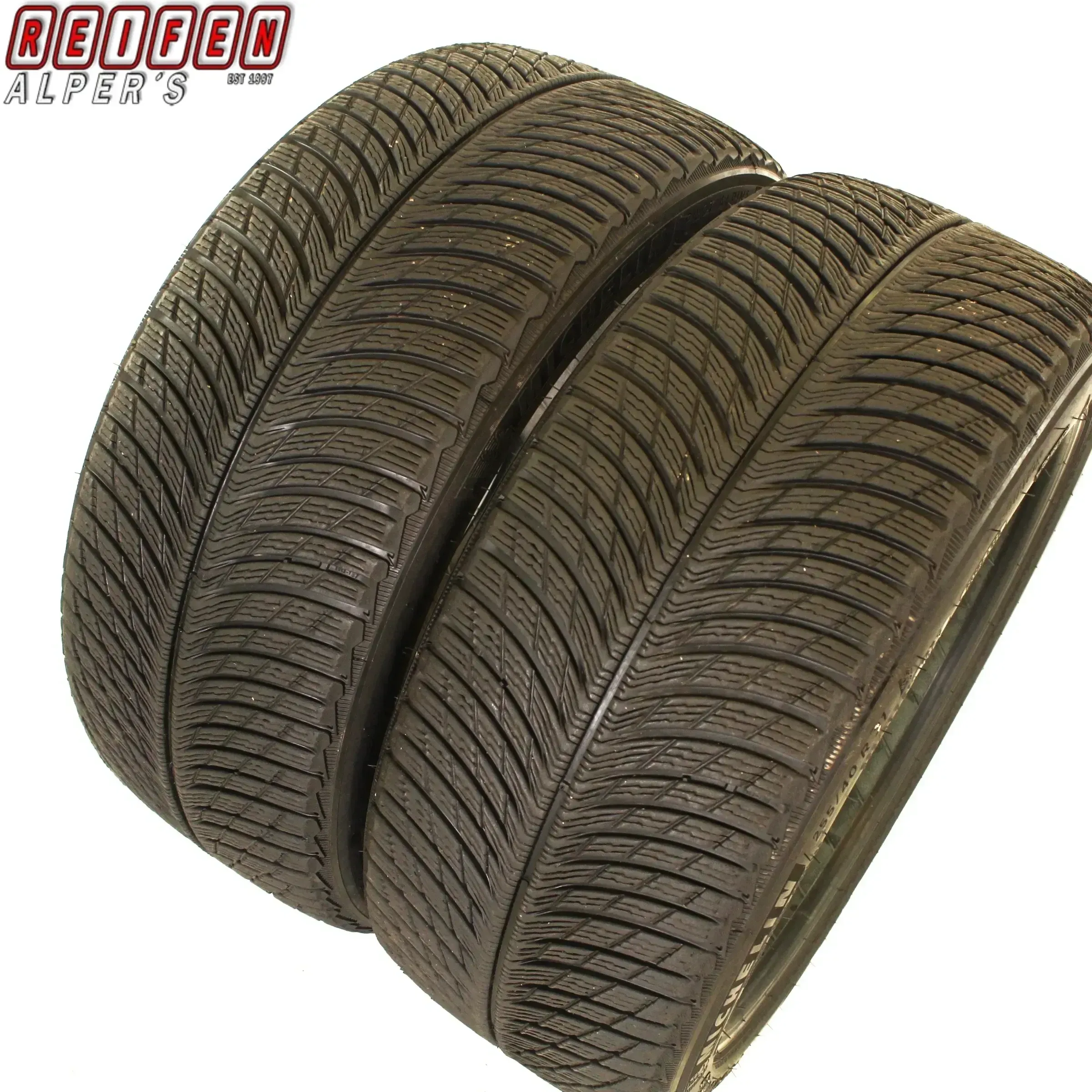 2X  255/40 R21 102V XL MICHELIN PILOTALPIN 5 WINTERREIFEN - Bild 1
