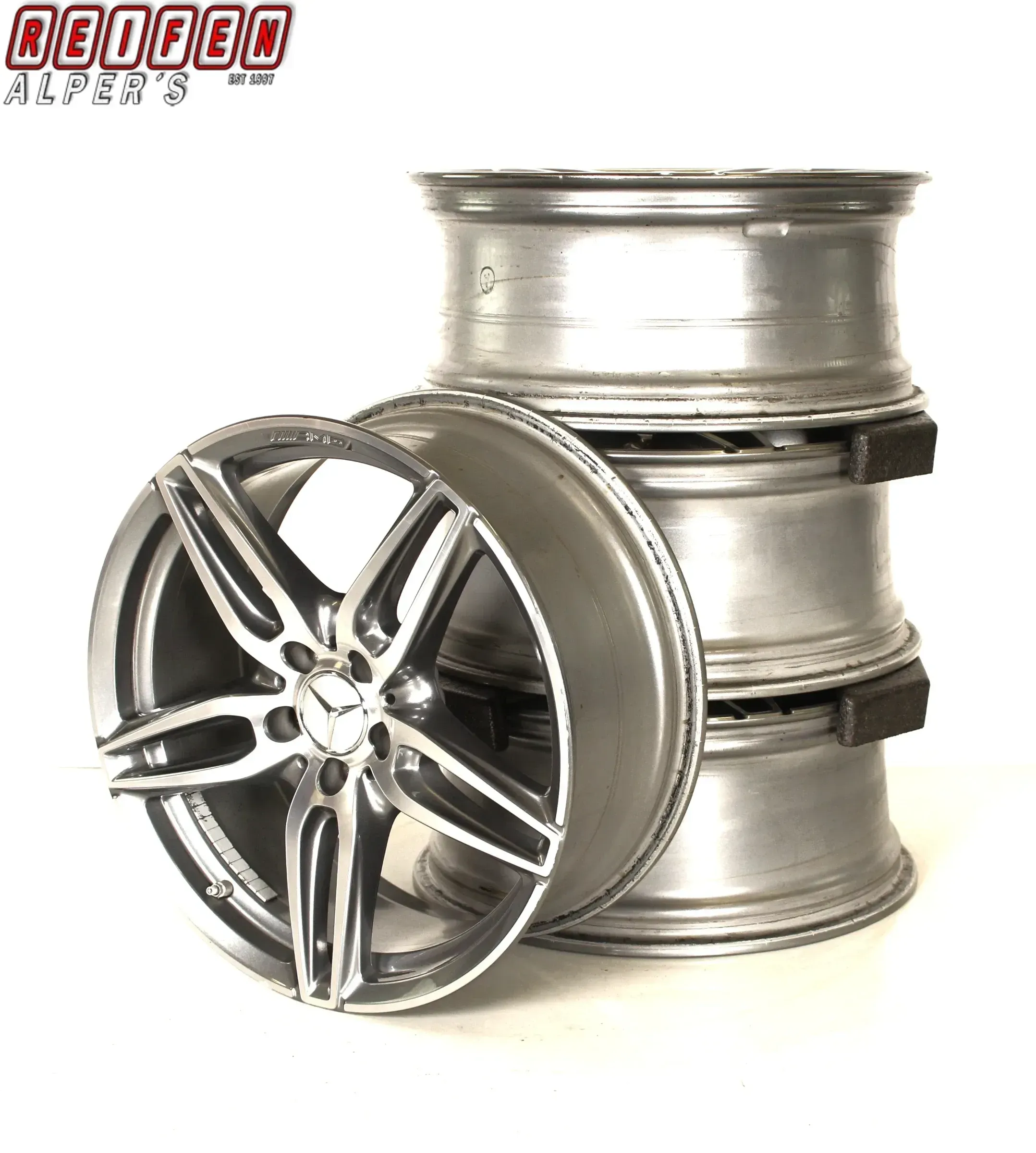 Mercedes E Klasse E43 E53 AMG W213 S213 19zoll ALUFELGEN A2134013800/2000 - Bild 1