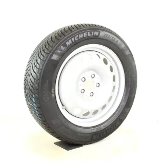 Original Mercedes V Klasse W447 17zoll WINTERRÄDER A4474011700 Winterräder + RDKS Silber 6mm 235-55-17 - Bild 4