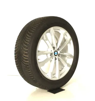 Original BMW X3 G01 X4 G02 691 6877325 19 Zoll V Speiche Winterräder + RDKS 6877325 Silber //6,5mm - Bild 5