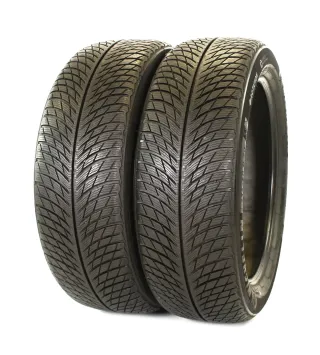 2x Winterreifen 235/50 R20 104V XL MICHELIN PILOT ALPIN 5 SUV wie NEU - Bild 2
