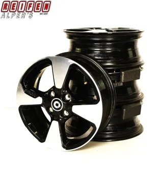4x  SMART W453 C453 15zoll ALUFELGEN A4534015701/5801 RDK TOP - Bild 1