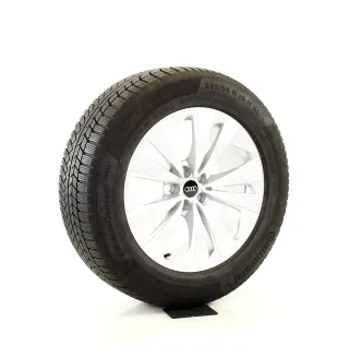 Original AUDI Q8 4M 19zoll Winterräder 4M8601025  Silber 7,5mm TOP - Bild 3