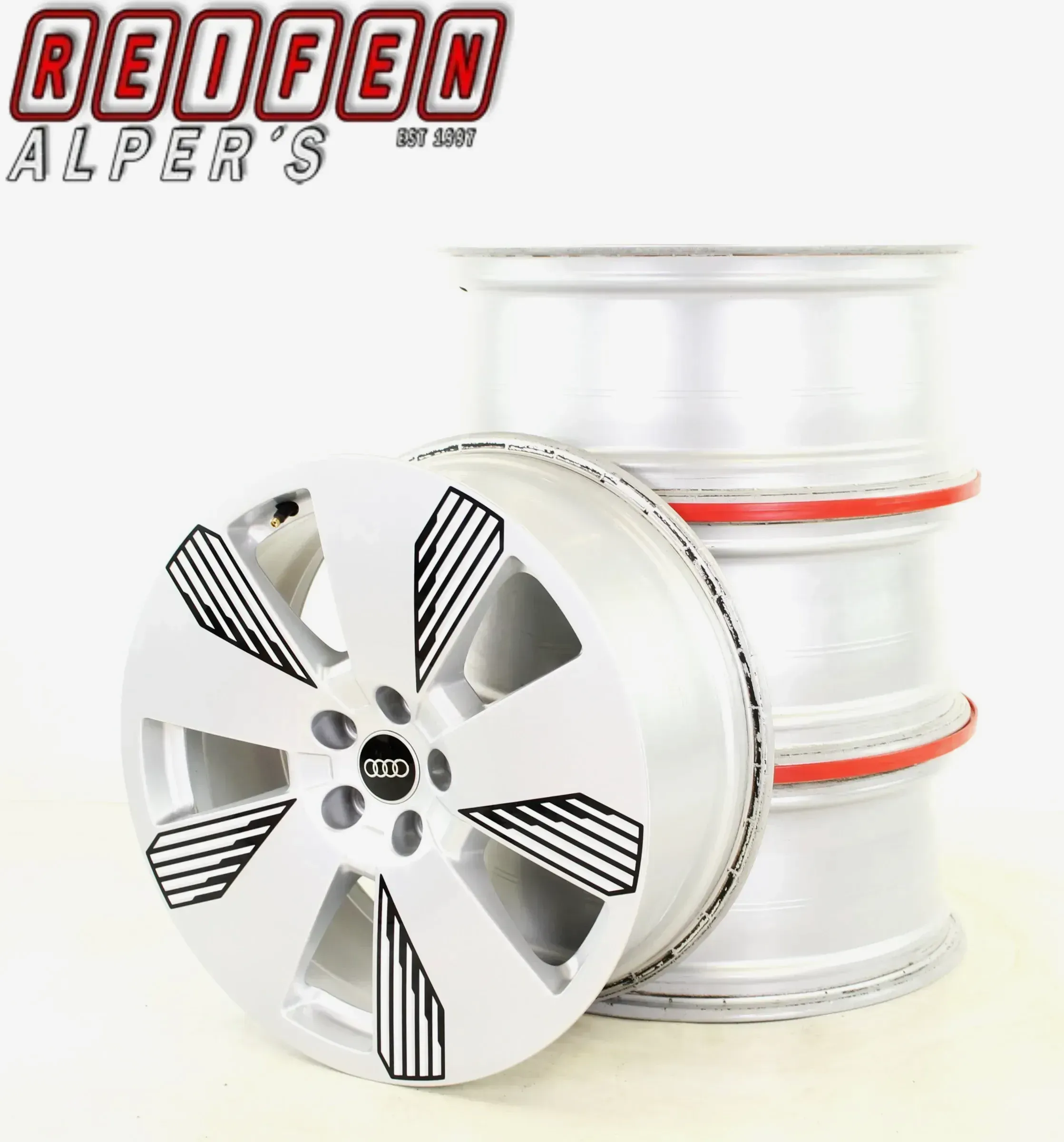 Original Alufelgen 19 Zoll AUDI SPORT Q8 e-tron 4KE (2018-20**) 4KE601025L - Bild 1